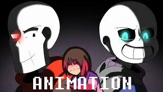 GlitchTeam: Sans and Papyrus (Glitchtale Fan Animation)