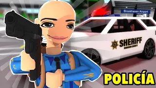 😆Me convierto en Policia en Brookhaven😮/Roblox