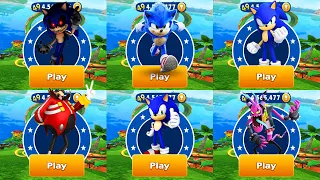 Sonic Dash - Sonic.EXE vs Movie Sonic vs Sonic defeat All Bosses Zazz Eggman All Characters Unlocked