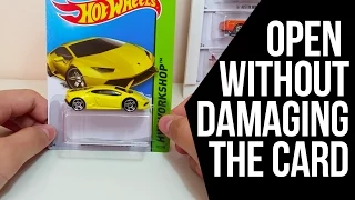 How To Open Hot Wheels Nicely