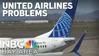 United flight from SFO missing external panel after landing in Oregon