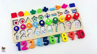 BEST Counting & Numbers Educational Videos for Toddlers | Preschool Learning Activity, Toy Learning