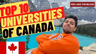 Top 10 Universities in Canada 2023 | FEES, Problems, SCHOLARSHIPS