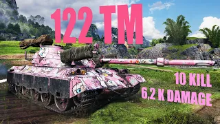 122 TM Pink Wolf 10 Kills 6,2 K Damage World of Tanks