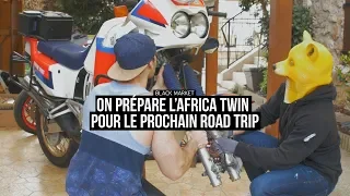 On prépare l'Africa Twin pour un nouveau road trip ! |TALK 07| BLKMRKT