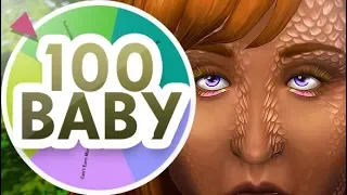 THIS IS TERRIFYING 👹🔥  | THE SIMS 4 // MYSTERY WHEEL 100 BABY CHALLENGE — 18