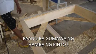How to build a Door Jamb | Amazing carpenter woodworking skill😊😊😊