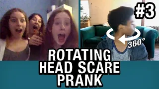 Rotating Head SCARE PRANK on Omegle! (The Exorcist Head Spin Prank) #3