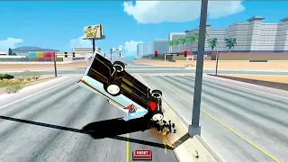 GTA NEWS S.A car crash ( Batidas e capotamentos realista ) Download mod