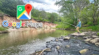 I Found A HIDDEN WATERFALL Exploring Google Maps!!! (SHOTS FIRED)