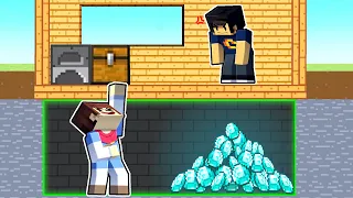 Living Under My BULLY'S HOUSE In Minecraft!