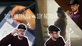 ¿SOY ILUSTRADOR O SOY ARTISTA? 🤔 ] Las diferencias en las disciplinas y lo que las define 😯