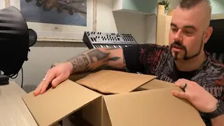 Unboxing the Boxset edition of our new album The War To End All Wars!