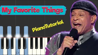 My Favorite Things - Jazz Piano Tutorial