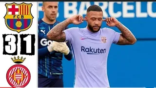 Barcelona vs Girona 3-1 - All Goals & Extended Highlights - 2021