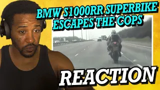 HE WAS GONE!!! | POLICE PURSUE A BMW S1000RR | REACTION!!!
