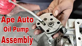 Ape Diesel Auto Oil Pump Assembly / Oil Pump problem