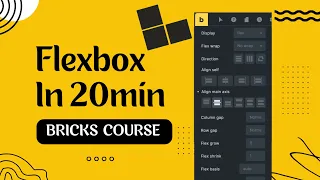 Learn Flexbox in easy way - Bricks Builder Tutorial