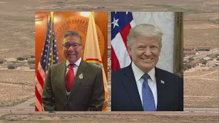Navajo Nation VP under fire for attending Trump rally in Phoenix