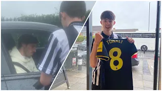 I MET MY IDOL *TONALI*  | Newcastle Training Ground Vlog