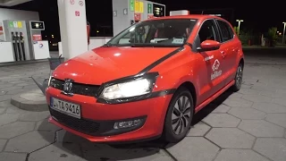 Sprit sparen extrem im VW Polo BlueMotion