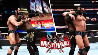 WWE Wrestlemania 37 Simulation: Bobby Lashley vs Drew McIntyre | Wrestlemania 37 WWE 2K20 Highlights