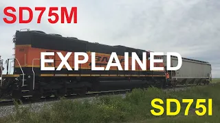 The EMD 75 Series Explained (SD75M/SD75I)