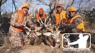 BIG KANSAS BUCK IN A JUNKYARD| MATT DUFF AND THE BUCKMASTER DOUBLE UP!!