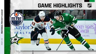 Oilers @ Stars 11/23/21 | NHL Highlights