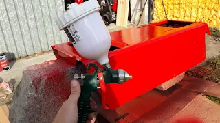 Pneumatic paint sprayer Parkside.