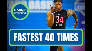 NFL Combine: Fastest 40 Yard Dashes (2020)