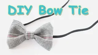 Bow Tie - How to Make a DIY Bow Tie - Easy Sewing Project