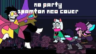 Friday Night Funkin' Mario's Madness/Seek's Cool Deltarune Mod Cover - No Party (Spamton NEO Cover)