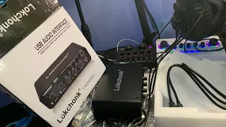 Lockchonk Audio Interface 24bit192kHz 48v Support