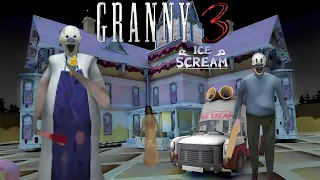 Granny 3 Ice Scream Mode Full gameplay in Extreme mode