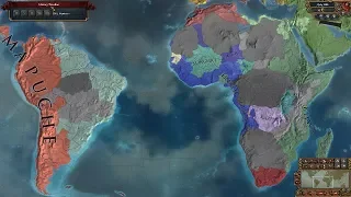 Europa Universalis 4 AI Timelapse - Random Lucky Nations Superextended Timeline 1444-3000