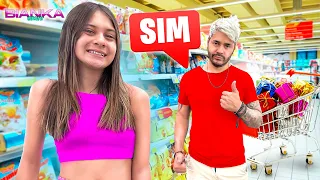 MEU PAI DISSE SIM PARA TUDO!!!- BIANKA