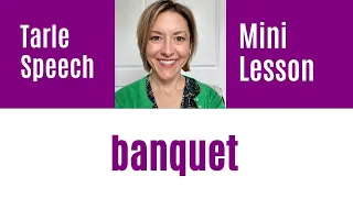 How to Pronounce BANQUET - #SHORTS Quick English Pronunciation Mini Lesson