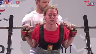 Anna Ryzhkova - 6th Place 535kg Total - 57kg Class 2019 Womans IPF World Open