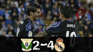 Leganes vs Real Madrid 2-4 - All Goals & Extended Highlights - La Liga 05/04/2017