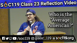 "Who is the Average American?" #SOC119