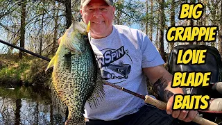 BIG SPRING CRAPPIE LOVE BLADE BAITS- Extended length episode!