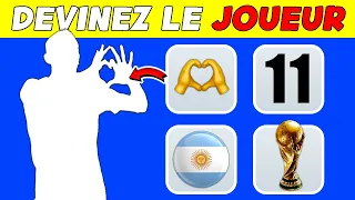 Devinez le joueur par Emoji, Chanson, Numéro de maillot et Club | Ronaldo, Messi, Mbappé, Neymar