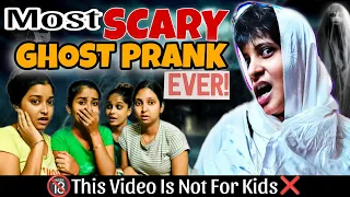 Most SCARY GHOST PRANK Ever ! Ghost Prank On Girls 😂 #prankvideo