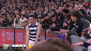 Jeremy Cameron Slots it from the Boundary v Collingwood | AFL 2022 Qualifying Final