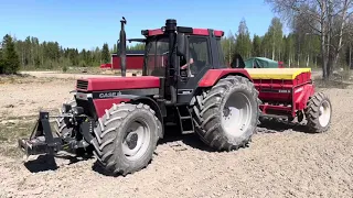 Case ih 956 turbo ic pull Simulta 2500H seeder