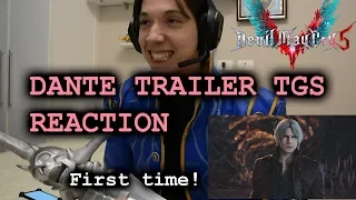 Devil May Cry 5 Dante Trailer TGS Reaction