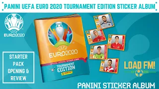 PANINI EURO 2020 TOURNAMENT EDITION STICKER ALBUM | STARTER PACK UNBOXING & REVIEW