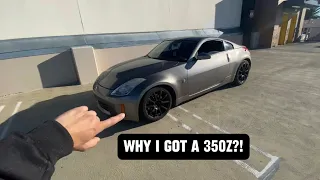 WHY I GOT A 350z?! (instead of a 370z) | oil change, pulls, and more!