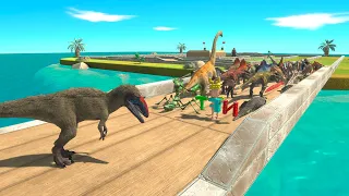 All Units Escape from Yutyrannus - Animal Revolt Battle Simulator